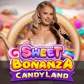 Sweet Bonanza CandyLand slot visual from Pragmatic Play available on shelbyspin-casino.net