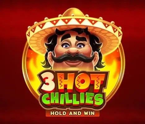 Slots logo of 3 Hot Chillies from 3 Oaks Gaming at Shelbyspin