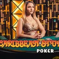 Play the Caribbean Stud Poker slot by Evolution on Shelbyspin
