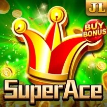 Super Ace slot logo by Jili Games at Shelbyspin